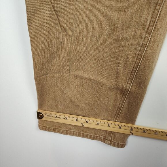 Lauren Jeans Co. Ralph Lauren Jeans Women's 16W Brown Straight-Leg - Picture 6 of 9